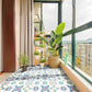 Frendorf | Modern Vinyl Plank Flooring Porcelain Tile Look Selbstklebendes PVC-Bodenbelag