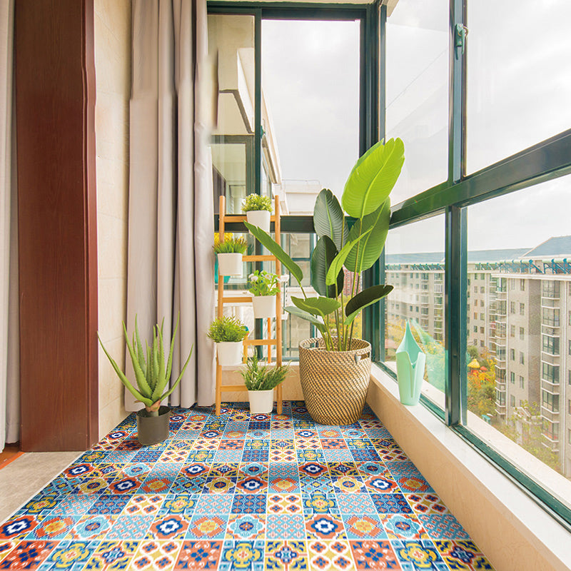 Frendorf | Modern Vinyl Plank Flooring Porcelain Tile Look Selbstklebendes PVC-Bodenbelag