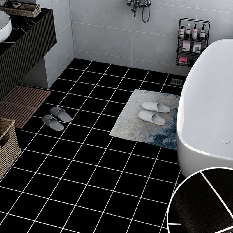 Frendorf | Modern Vinyl Plank Flooring Porcelain Tile Look Selbstklebendes PVC-Bodenbelag