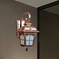 Frendorf | 1-Licht Gedraaide Arm Wandlamp Boerderij Zwart/Goud Aluminium Muur Gemonteerd Licht voor Courtyard