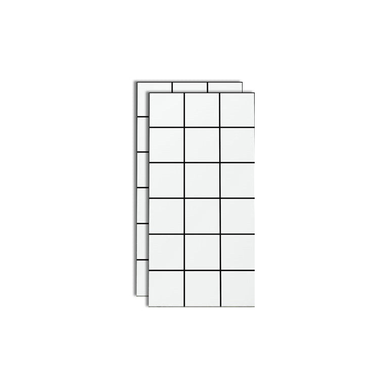Frendorf | Kunststoff Peel and Stick Wandfliesen Einzelfliese Tapete mit rechteckiger Form
