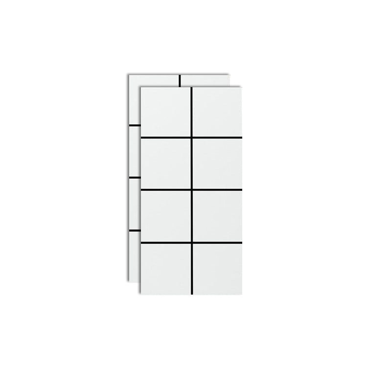 Frendorf | Kunststoff Peel and Stick Wandfliesen Einzelfliese Tapete mit rechteckiger Form