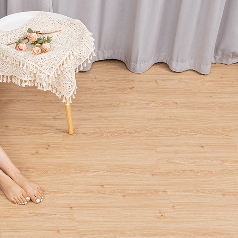 Frendorf | Peel and Stick PVC Bodenbelag Glatte Holzoptik Vinylboden für Wohnzimmer