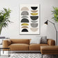 Frendorf | Mid Century Abstract Circles IX Wandkunst