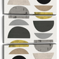 Frendorf | Mid Century Abstract Circles IX Wandkunst