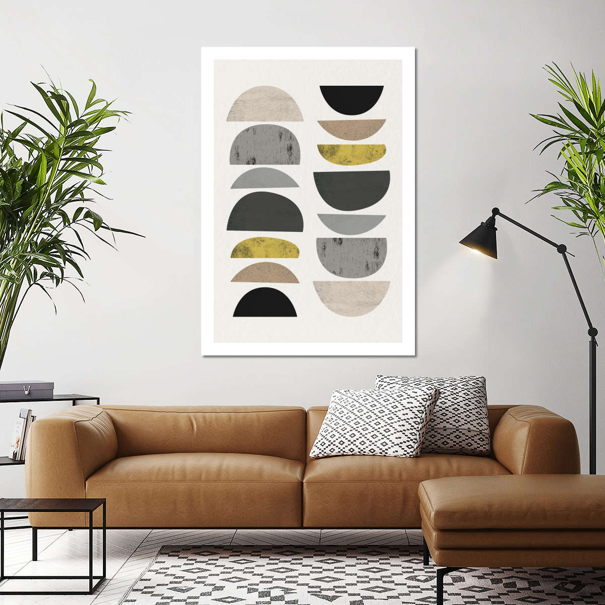 Frendorf | Mid Century Abstract Circles IX Wandkunst