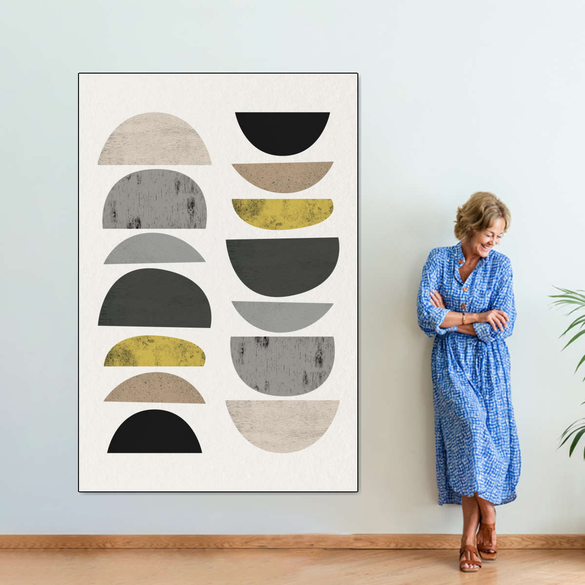Frendorf | Mid Century Abstract Circles IX Wandkunst
