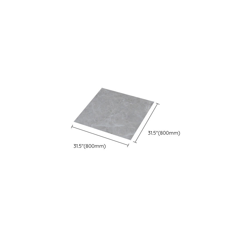 Frendorf | Home Indoor Vinylboden Peel and Stick Marmor-Druck Quadrat PVC-Bodenbelag