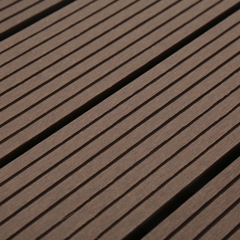 Frendorf | 12" X 12" Deck/Patiobodenfliesen 4-Slat Quadrat für Außenpatiofliesen
