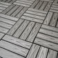 Frendorf | 12" X 12" Deck/Patiobodenfliesen 4-Slat Quadrat für Außenpatiofliesen
