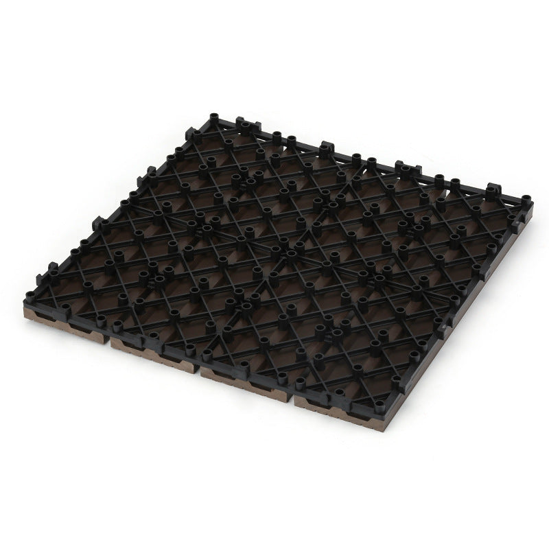 Frendorf | 12" X 12" Deck/Patiobodenfliesen 4-Slat Quadrat für Außenpatiofliesen