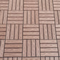 Frendorf | 12" X 12" Deck/Patiobodenfliesen 4-Slat Quadrat für Außenpatiofliesen