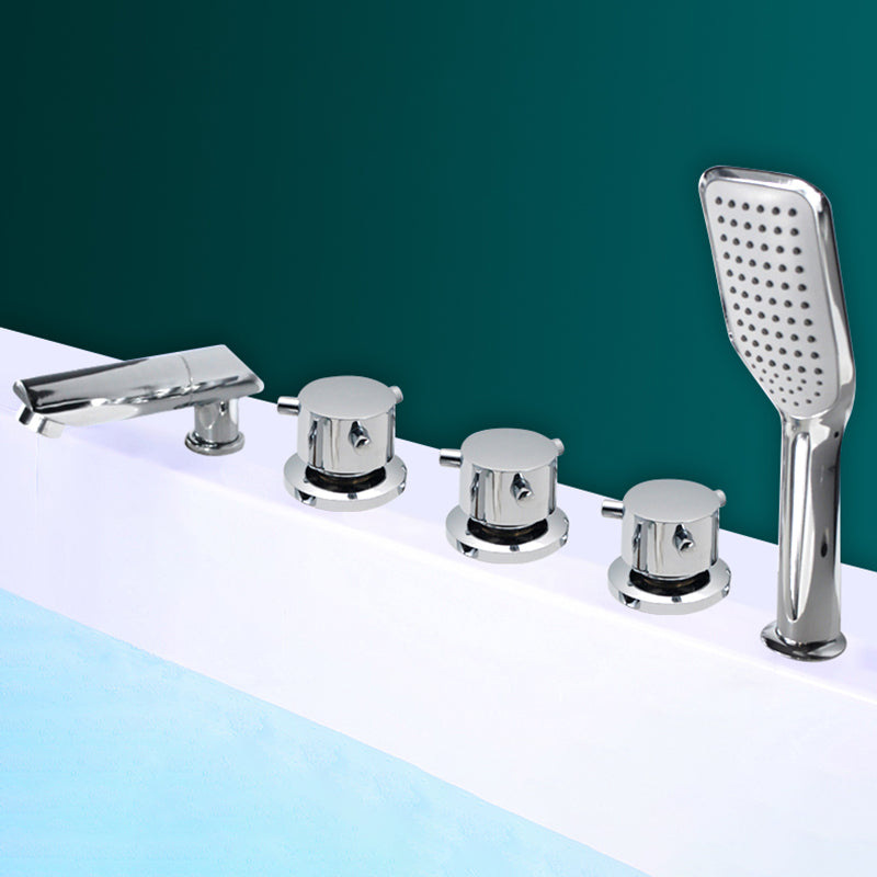 Frendorf | Zeitgenössischer Stil Badezimmer Wasserhahn Metall Aufsatzmontierter Badezimmer Wasserhahn