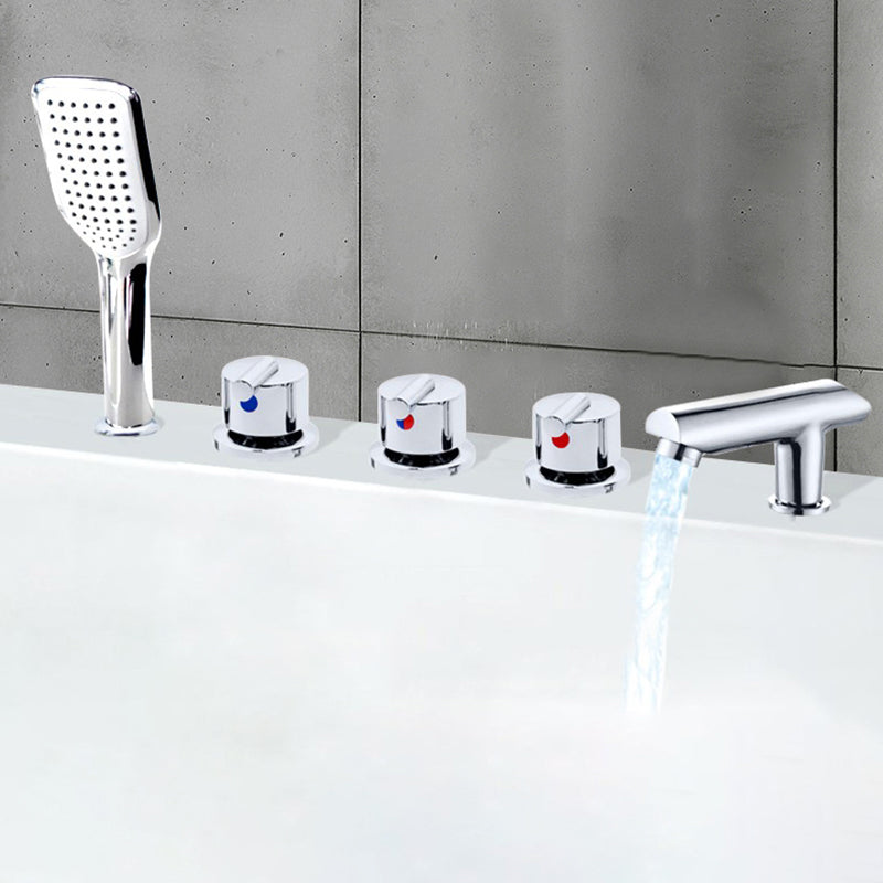 Frendorf | Zeitgenössischer Stil Badezimmer Wasserhahn Metall Aufsatzmontierter Badezimmer Wasserhahn
