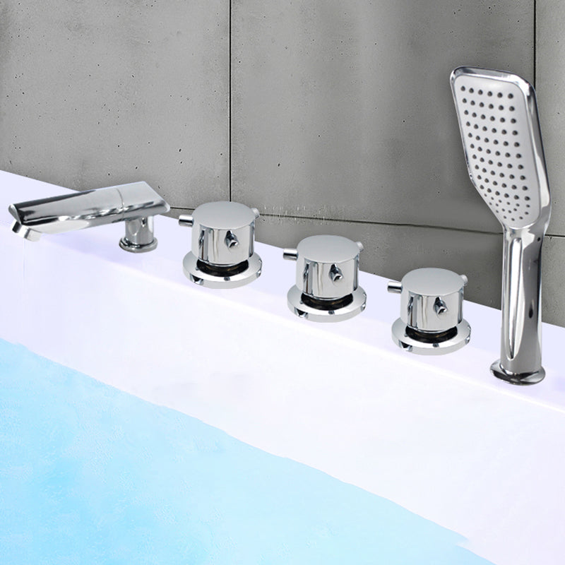 Frendorf | Zeitgenössischer Stil Badezimmer Wasserhahn Metall Aufsatzmontierter Badezimmer Wasserhahn