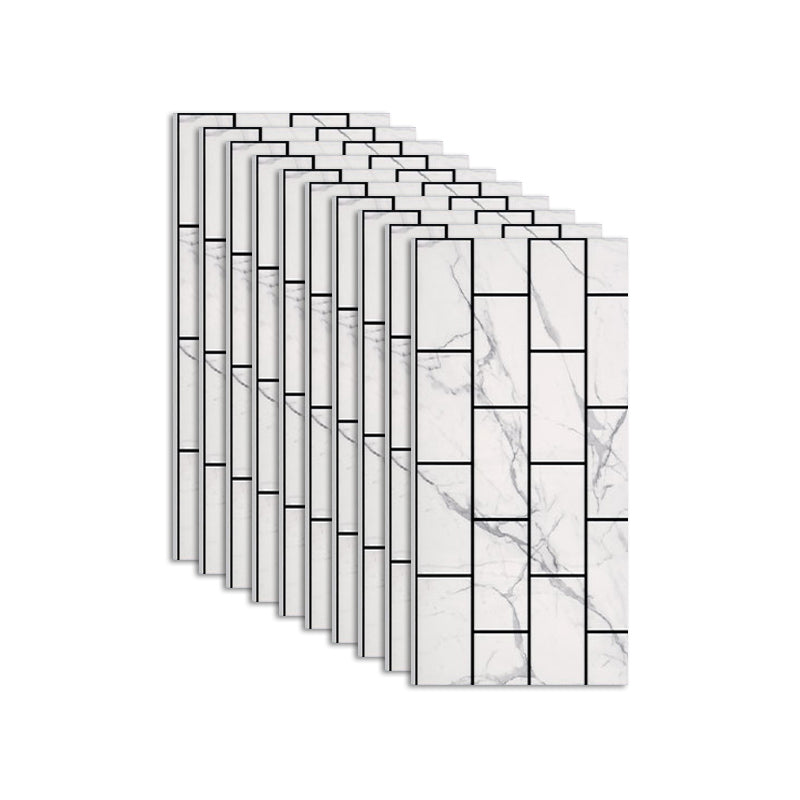 Frendorf | Kunststoff Peel-and-Stick Rückwandfliesen Wasserfeste Einzel_TILE Tapete