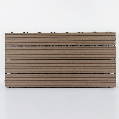 Frendorf | 12" X 24" Deck/Pflaster Bodenfliesen 4-Slat Bodenbrettfliesen