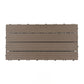 Frendorf | 12" X 24" Deck/Pflaster Bodenfliesen 4-Slat Bodenbrettfliesen