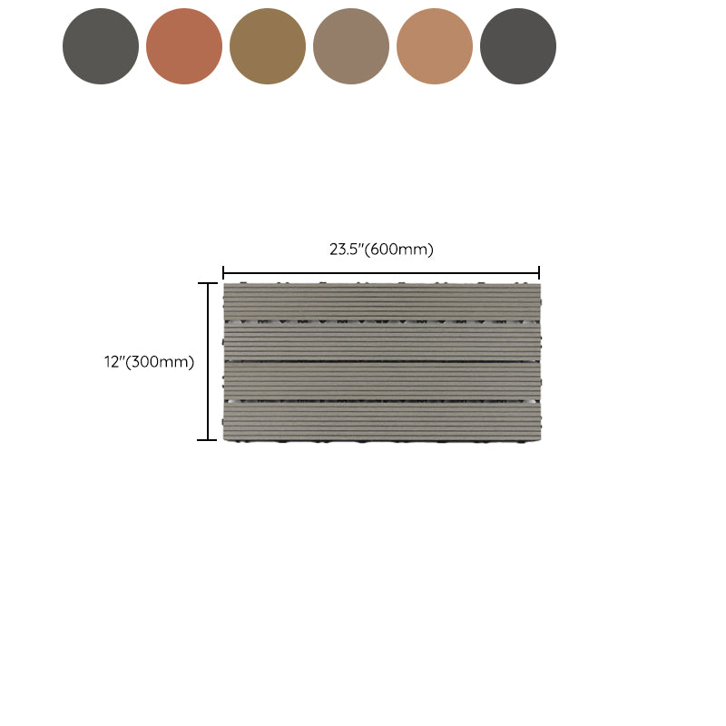 Frendorf | 12" X 24" Deck/Pflaster Bodenfliesen 4-Slat Bodenbrettfliesen