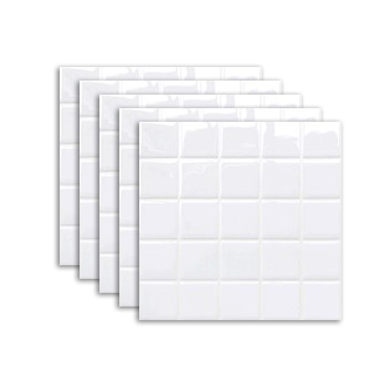 Frendorf | Weiße Mosaik Peel & Stick Fliese Wasserfeste Küchenrückwand Tapete
