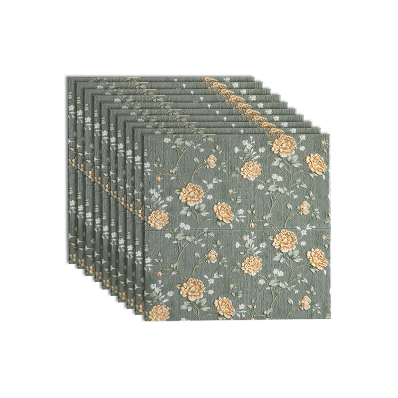 Frendorf | Modernes Wandpanelen 3D-Druck Abziehen und Kleben Wasserdichtes Wandpaneel