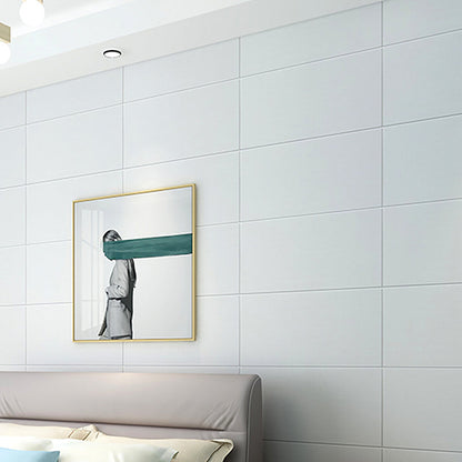 Frendorf | Modern Pearl Wandschalen PVC Schaum Wandzugangspanel Abziehen und Kleben Wandfliesen