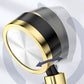 Frendorf | Moderne Aluminium-Handdusche Verstellbarer Wasserfluss Wandmontierte Handdusche