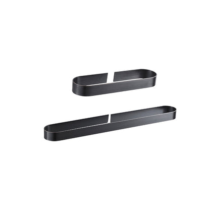 Frendorf | 2-teiliges modernes Badezimmer-Hardware-Set in Gold/Schwarz, Handtuchhalter