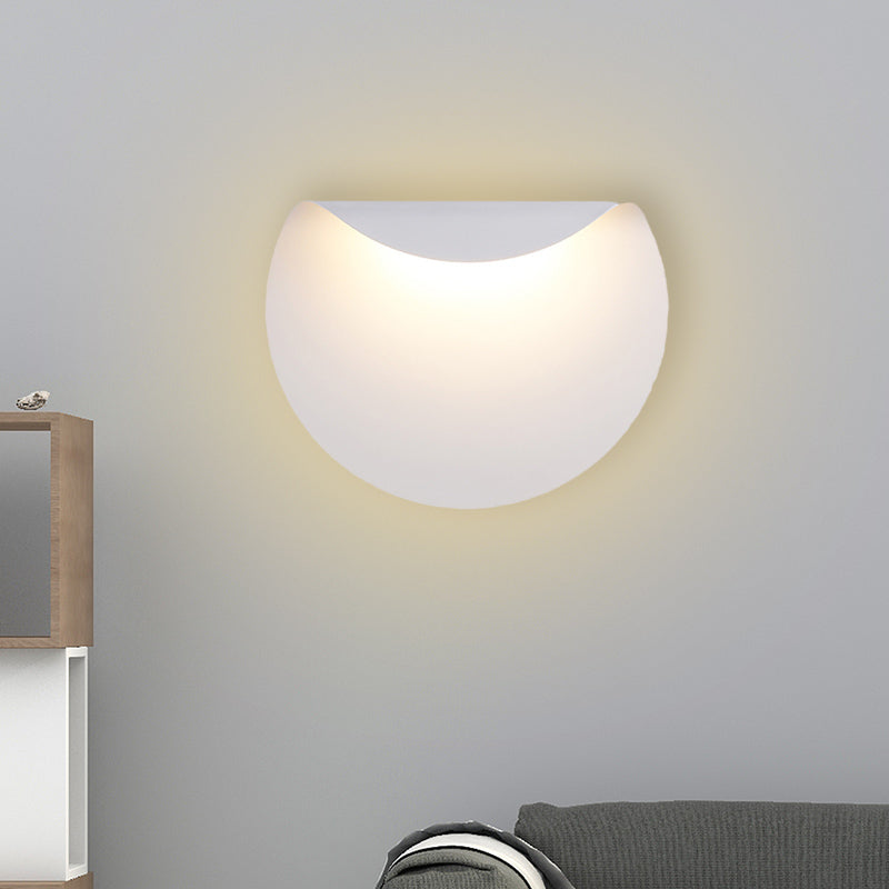 Frendorf | Bend Panel Wandlamp Verlichting Eenvoudige Aluminium LED Witte Wandgemonteerde Lamp in Warm/Witte Licht voor Woonkamer