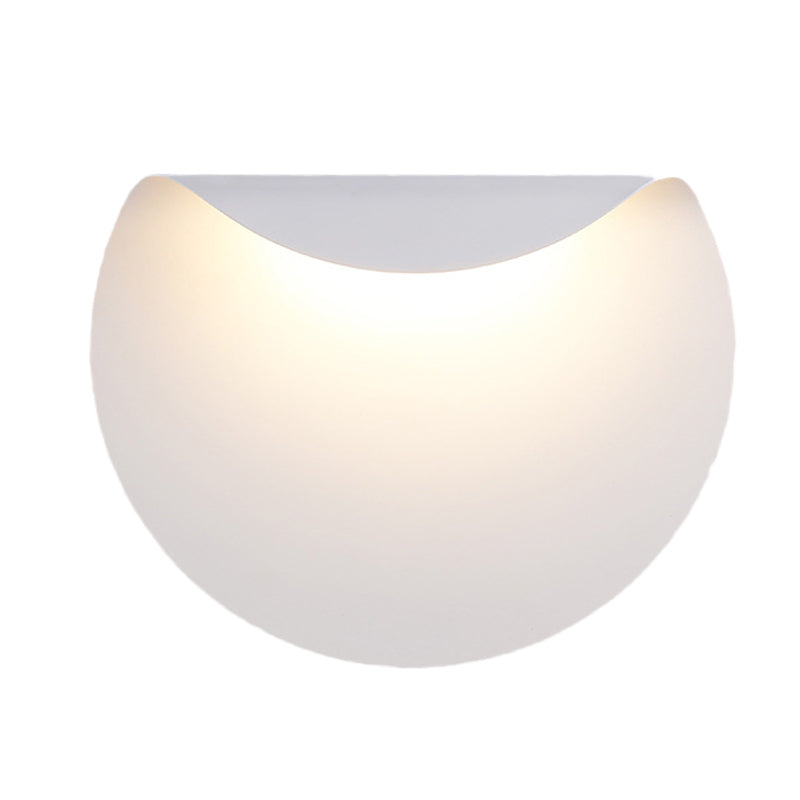 Frendorf | Bend Panel Wandlamp Verlichting Eenvoudige Aluminium LED Witte Wandgemonteerde Lamp in Warm/Witte Licht voor Woonkamer