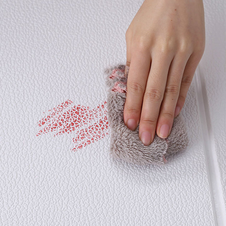 Frendorf | Marmorierte kratzfeste PVC-Fliese Einzeln abziehen und kleben Fliese für Spritzschutzwand