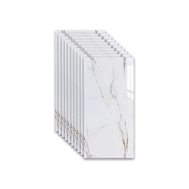 Frendorf | Marmorierte kratzfeste PVC-Fliese Einzeln abziehen und kleben Fliese für Spritzschutzwand