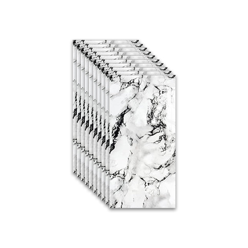 Frendorf | Marmorierte kratzfeste PVC-Fliese Einzeln abziehen und kleben Fliese für Spritzschutzwand