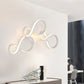 Frendorf | 17"/27.5" H Spiral Wohnzimmer Wandleuchte Licht Acryl LED Moderne Wandleuchte in Weiß