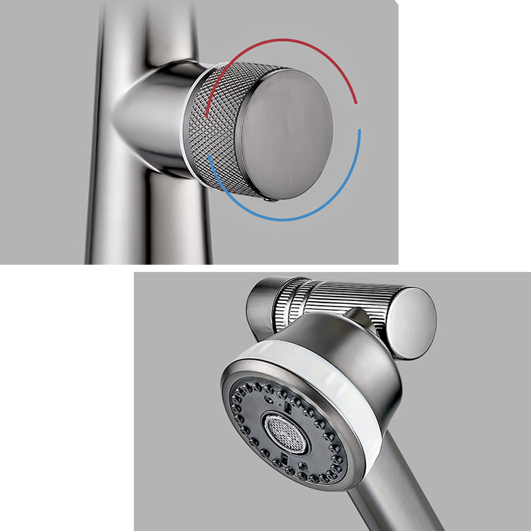 Frendorf | Knopfgriff Weit Verbreitet Badezimmer-Wasserhahn Industrie Waschbecken Wasserhahn