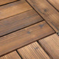 Frendorf | Holz Terrasse Fliesen Stecksystem Installation Außen Terrasse Fliesen