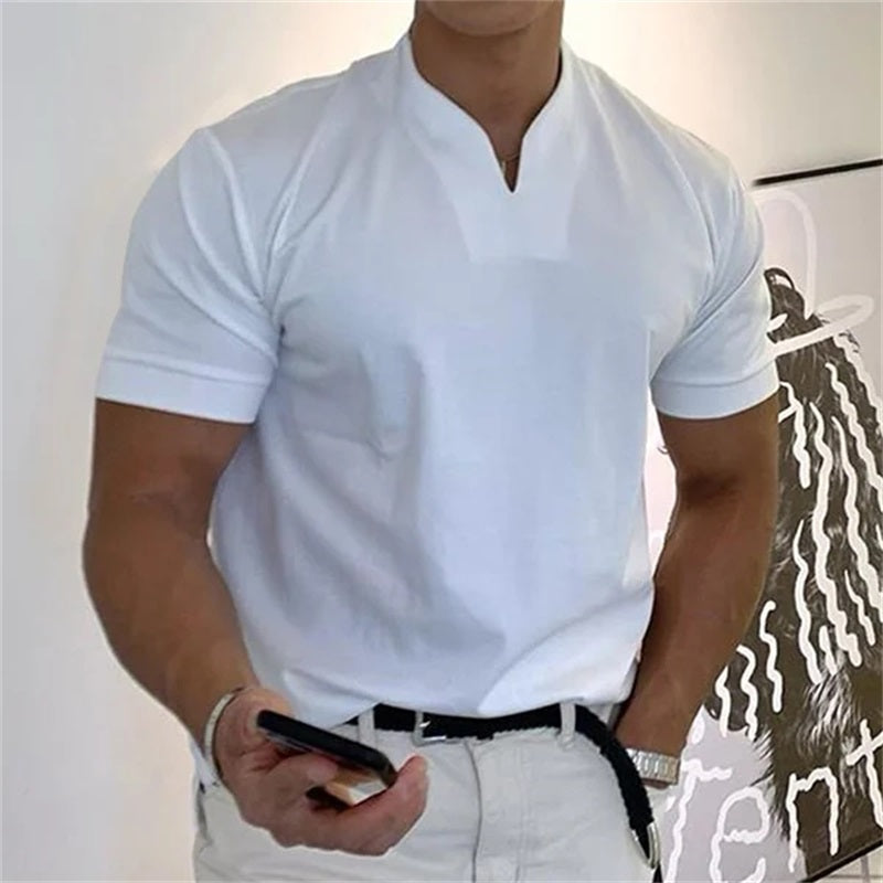 Frendorf | Herren Business Kurzarm Fitness T-Shirt