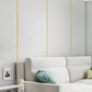 Frendorf | Modernes Zinn-Backsplash-Verkleidung Texturiert Wand Decke Leinenmaterial