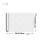 Frendorf | Modern Pearl Wandschmuck Flachs Wandzugangsplatte Abziehen und Aufkleben Dicke Schaumleiste