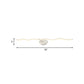 Frendorf | 18"/26.5" L Weiße Welle Vanity Lichtarmatur Simplicity LED Acryl Wand sconces Beleuchtung für Badezimmer
