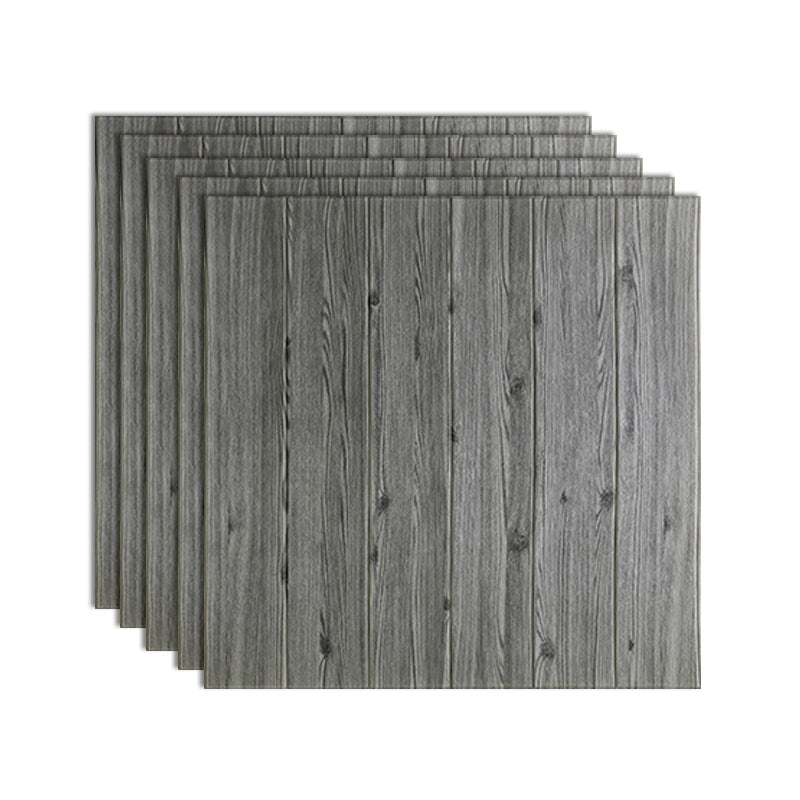 Frendorf | Modern Imitation Wood Grain Wandzugangstafel Peel-and-Stick-Schaumgrundpaneel