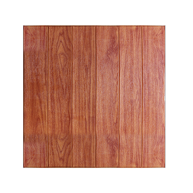 Frendorf | Modern Imitation Wood Grain Wandzugangstafel Peel-and-Stick-Schaumgrundpaneel