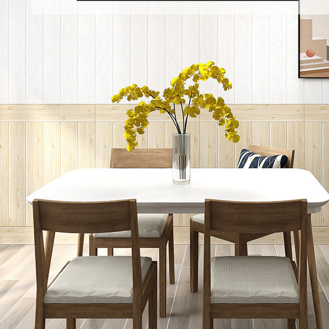 Frendorf | Modern Imitation Wood Grain Wandzugangstafel Peel-and-Stick-Schaumgrundpaneel
