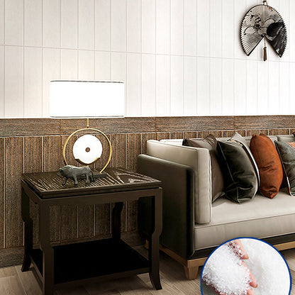 Frendorf | Modern Imitation Wood Grain Wandzugangstafel Peel-and-Stick-Schaumgrundpaneel