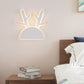 Frendorf | Witte Afwerking Konijn Wandlamp Dier Schattig Acryl LED Wandlamp voor Gang Kinder slaapkamer
