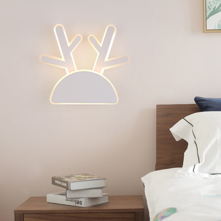 Frendorf | Witte Afwerking Konijn Wandlamp Dier Schattig Acryl LED Wandlamp voor Gang Kinder slaapkamer