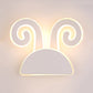 Frendorf | Witte Afwerking Konijn Wandlamp Dier Schattig Acryl LED Wandlamp voor Gang Kinder slaapkamer
