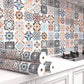 Frendorf | Grid Mosaic Peel & Stick Tile Wasserfeste Küchen Tapete