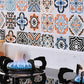 Frendorf | Grid Mosaic Peel & Stick Tile Wasserfeste Küchen Tapete
