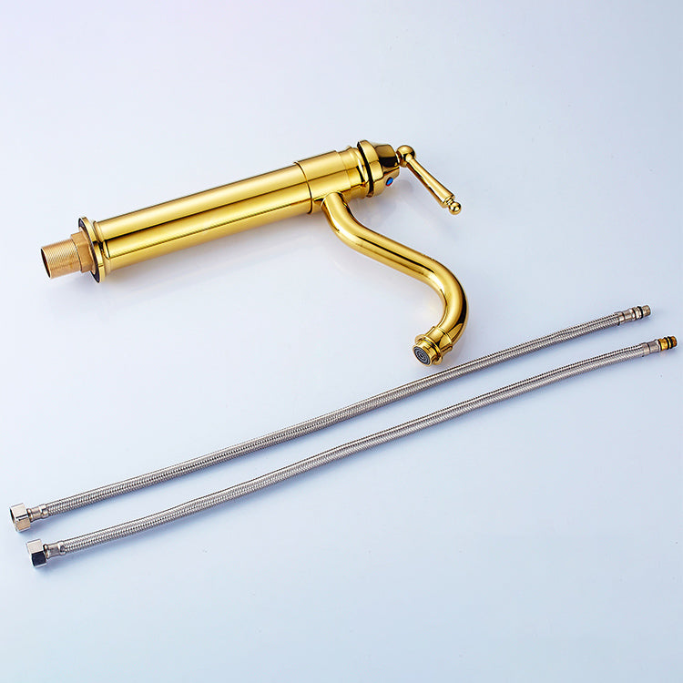 Frendorf | Bauernhaus Weit Verbreitet Badezimmer Wasserhahn Vintage Einloch Waschbecken Wasserhahn